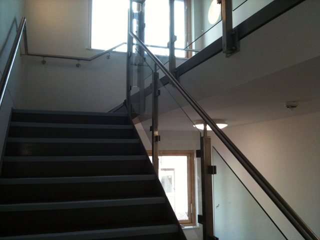 Stainless Steel Handrailing - Nottingham University